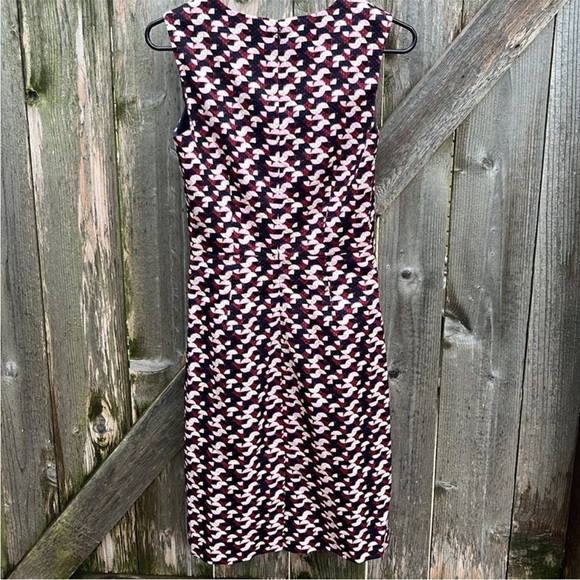 EUC J. Crew Portfolio Dress Geometric Print Women’s Size 0 - Picture 11 of 11